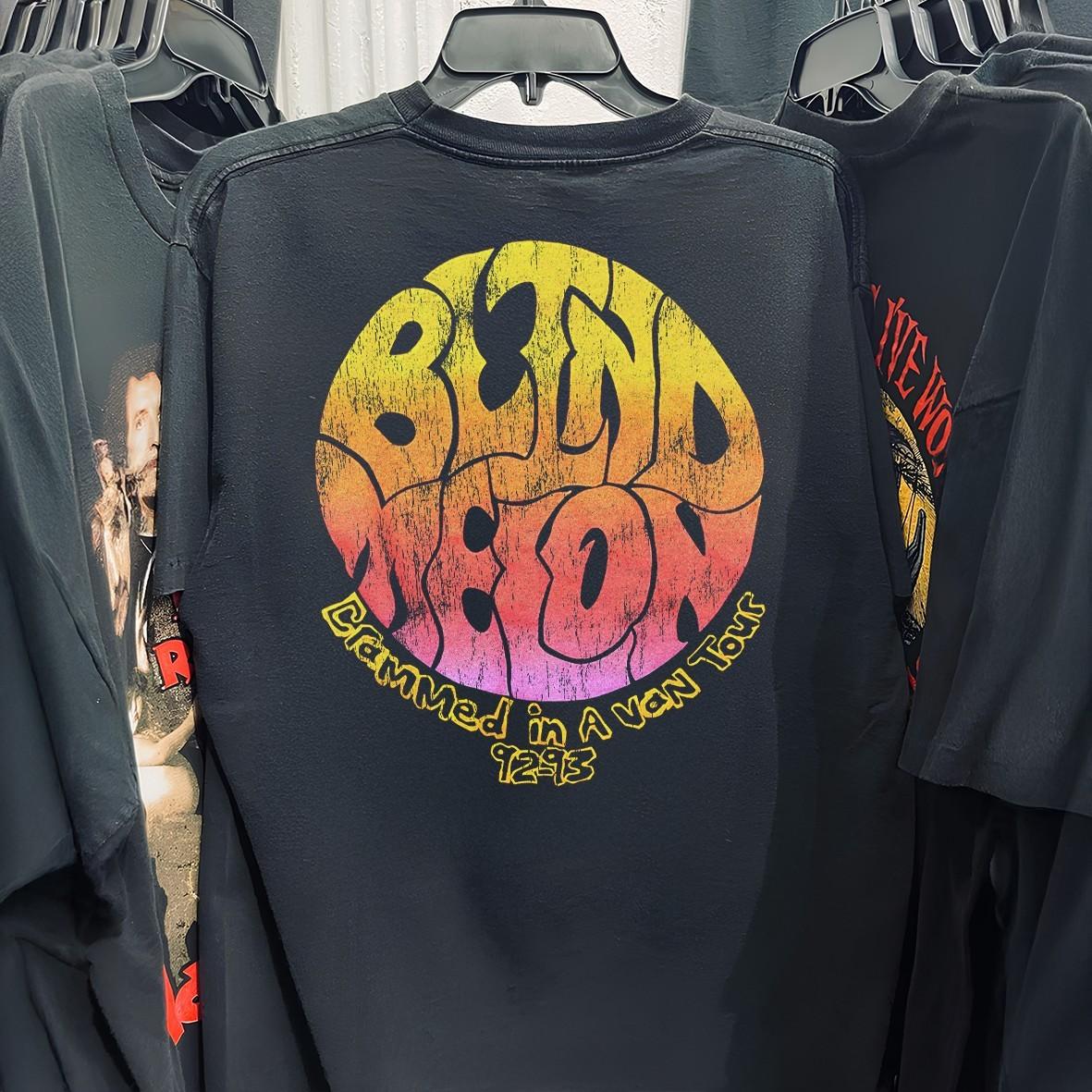 Blind Melon Crammed In A Van Tour Rare Black T-Shirt S M