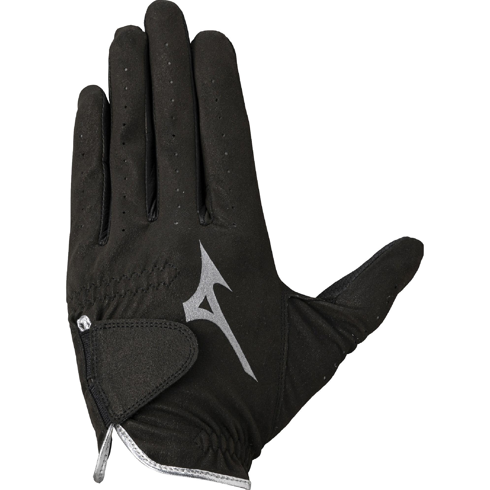 MIZUNO Гольф Mizuno Левая 5MGML603 Перчатка, Musou, Мужская, Рука, Черный, 21 см, чёрный