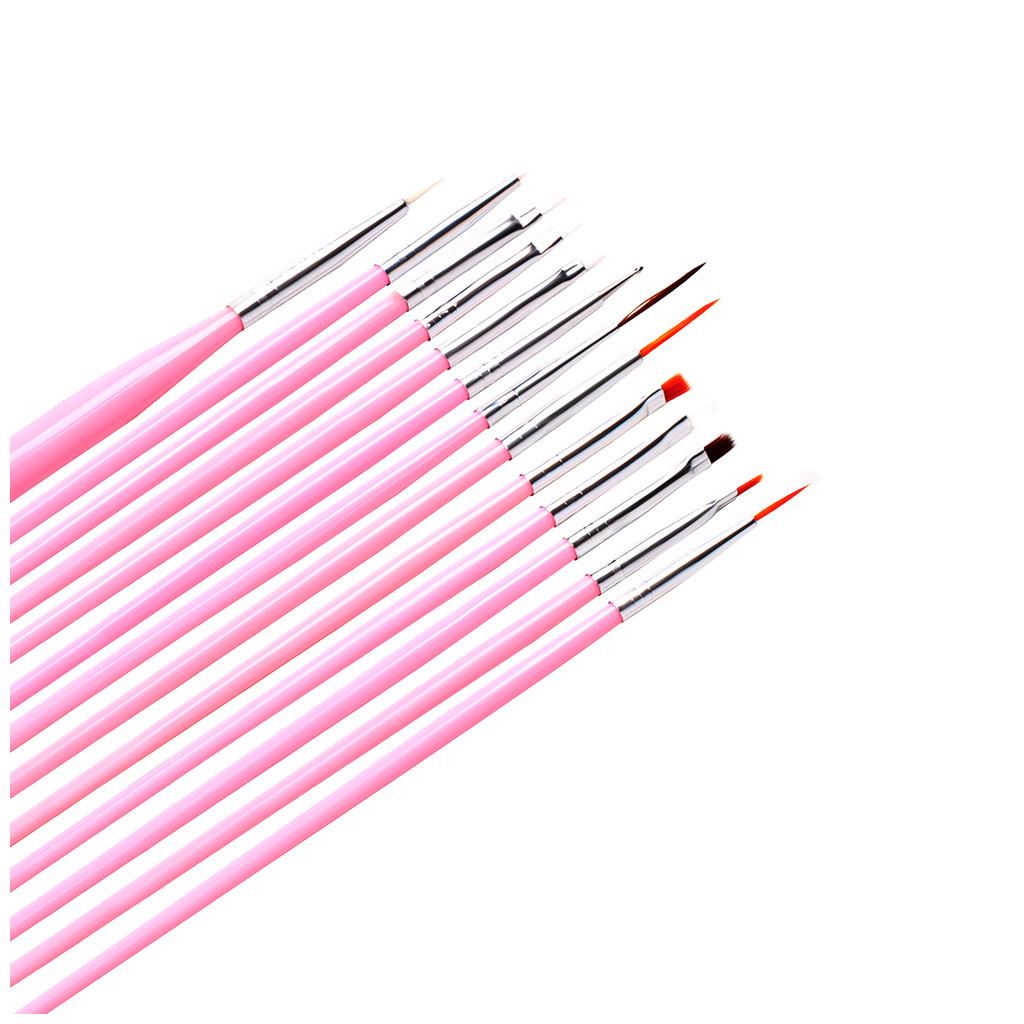 10pcs/set Nail Gel Kit  Decoration Dotting Pen Manicure Art Brushes Tool