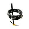 6-Inch Jazz Drum Percussion Stand with Clamping Cymbal and Bell Extension