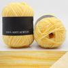 Woolen Yarn Triple Brands Soft Milk Cotton Solid Color Knitting Yarn