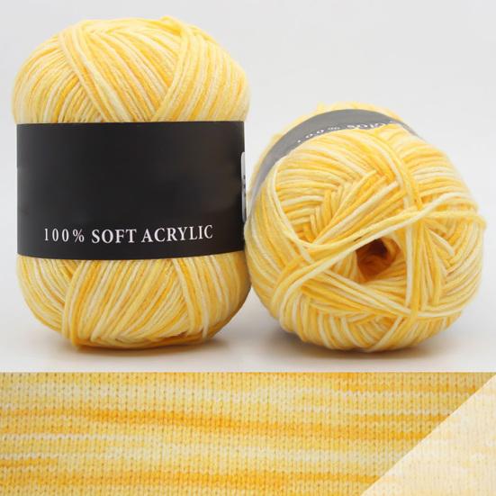 Woolen Yarn Triple Brands Soft Milk Cotton Solid Color Knitting Yarn