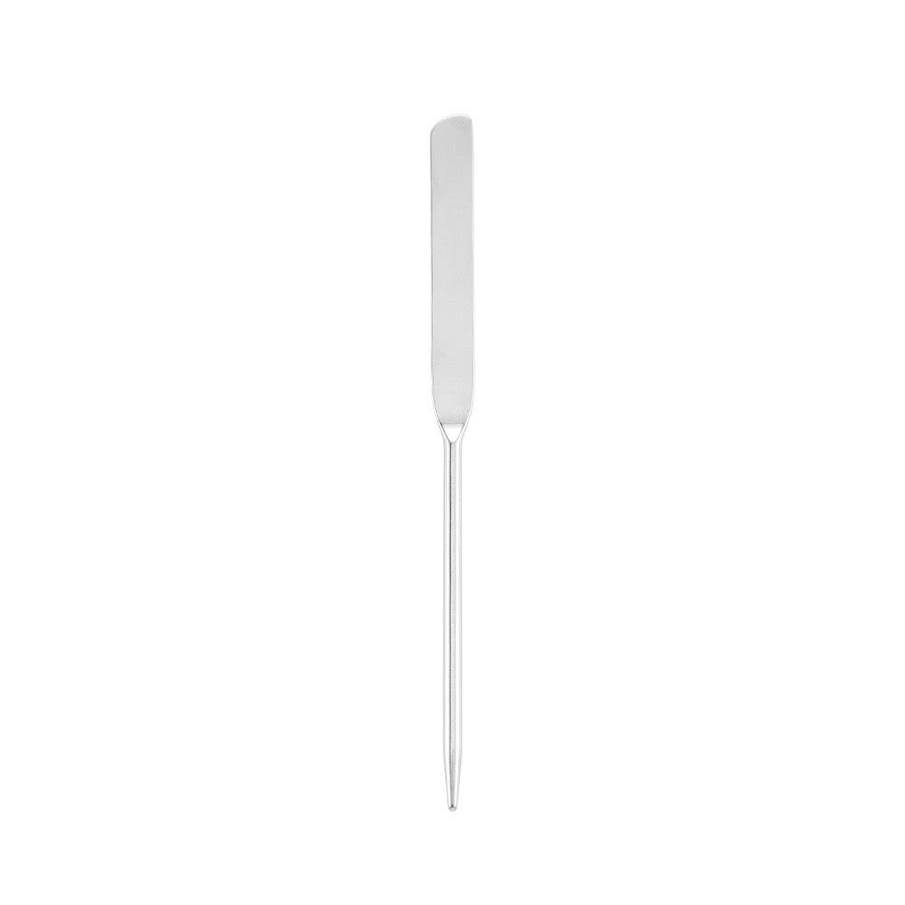 Stainless Steel Makeup Mixing Spatula for Concealer, Foundation, & Blush.