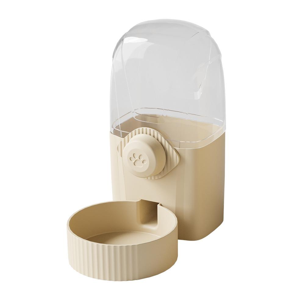 

Large Capacity Dog Water Feeder Hanging Pet Feeder Pet Supplies Pet Water Dispenser Cats Beige-Style A