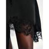 Women's Floral Lace Skirt High Waist Wrap Asymmetrical Elegant Skirts