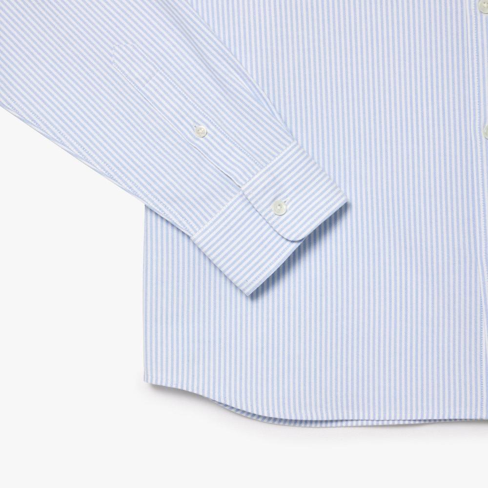 Lacoste Men's Oxford Stripe Shirt CH7552-56GE7B