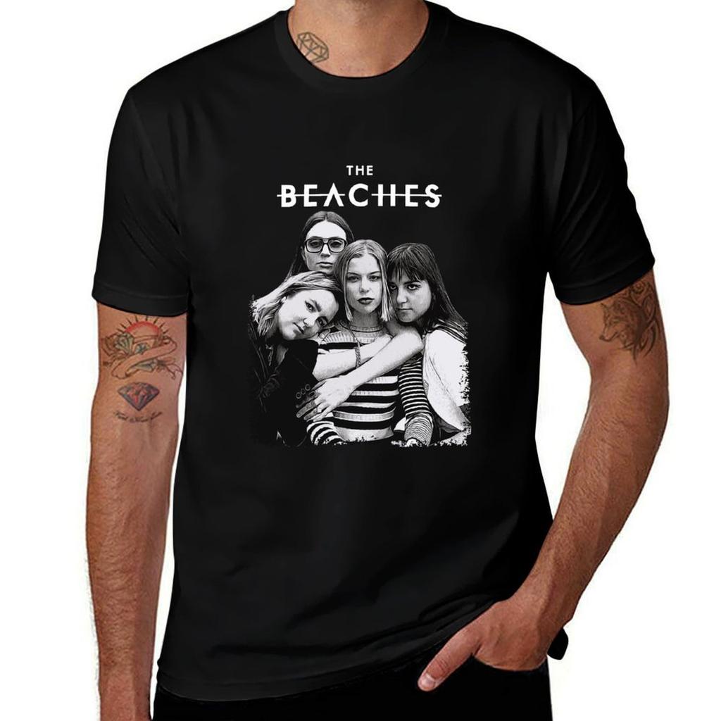 The Beaches Band T-shirt tryckta t-shirts för man man t-shirt bomull hög kvalitet T-shirt