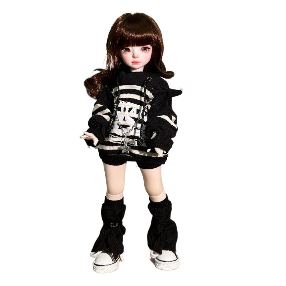 DIY 30cm Doll Clothes Handmade Doll Dress Up Fashion Doll'S Overall  Cotton Doll