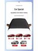 Black Windshield Snow Cover with 12 Magnets & Cotton Lining - Frost and Anti-Freeze Protection