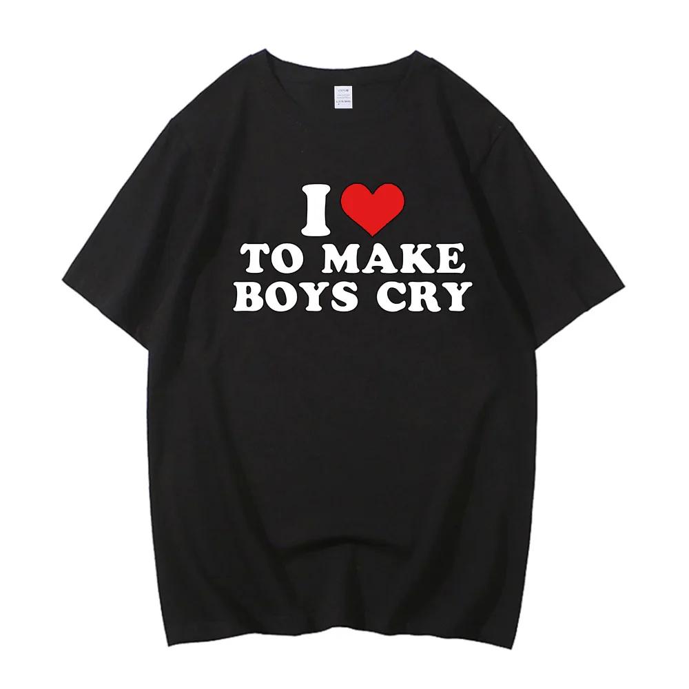 I Love My Boyfriend Print T-Shirt Women Casual Crew Neck Short Sleeve Summer Women's Clothing I Love My Girlfriend