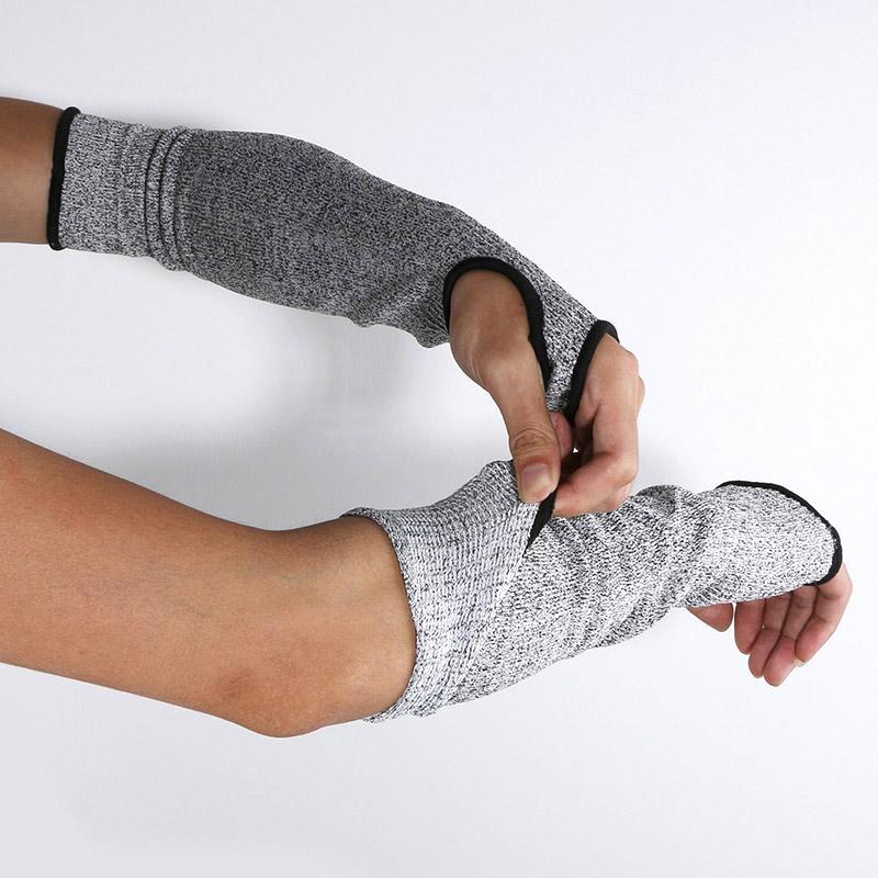 1 Pcs Outdoor Work Safety Arm Guard Sleeve Anti-cutting Protective Cut-resistant Arm Sleeve