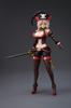 Border Model Pirate Captain Queen Anne Plastic Model BA003 Approximately 17cm Tall Non-Scale Pre-Colored (Person)
