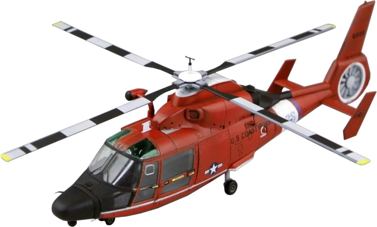 

Dream Model US Coast Guard Helicopter Plastic Model DMO720005 1/72 HH/MH-65C/D