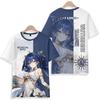 Games Wuthering Waves Galbrenr 3D Print T-Shirts Streetwear Men Fashion Oversized O-Neck Short Sleeved