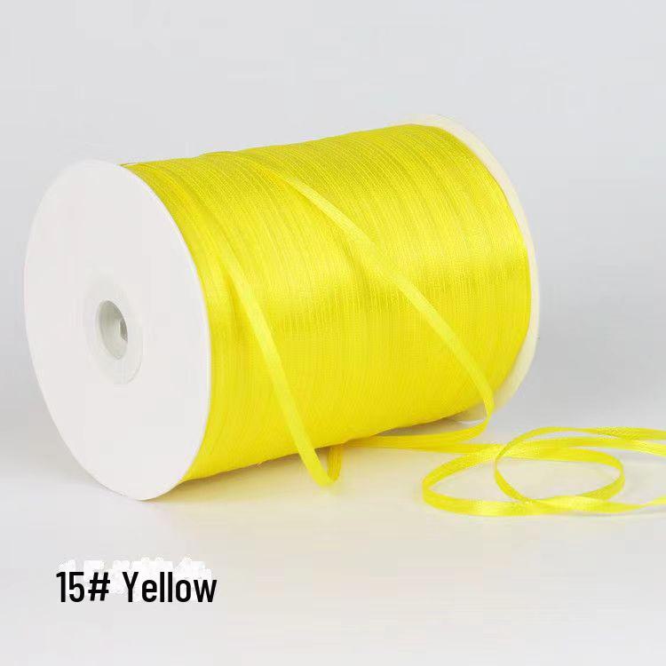 0.3cm Satin Ribbon for Bookmarks, Hair & Balloon Accessories, and Gift Packaging Bow.