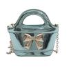 Laser Bag Childrens Bow Pairing With Trendy Chain Decoration For Go Out Play To
