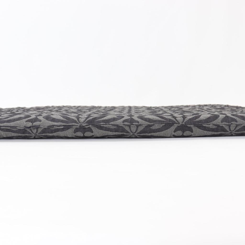 Kawashima Selkon Selegrance Bastille Langes Sitzkissen Grau LN1407, Größe 46x150cm, Farbe