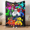 Customiz Name Personality Gorilla Tag Blanket Soft &Warm Sofa Office Bed Travel Lunch Break Blanket, Gift Suitable All Seasons