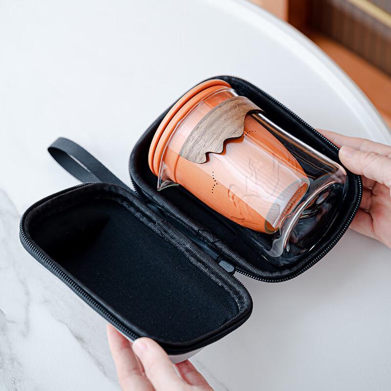 Portable Ceramic Travel Tea Set