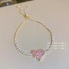 New 2023 Elegant Moissanite Diamond Bracelet for Women - Cold Style Niche Design