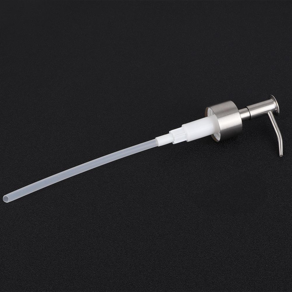 Household 304 Stainless Steel Shampoo Dispenser Nozzle Liquid Soap Pump Head Wash Bath Tool
