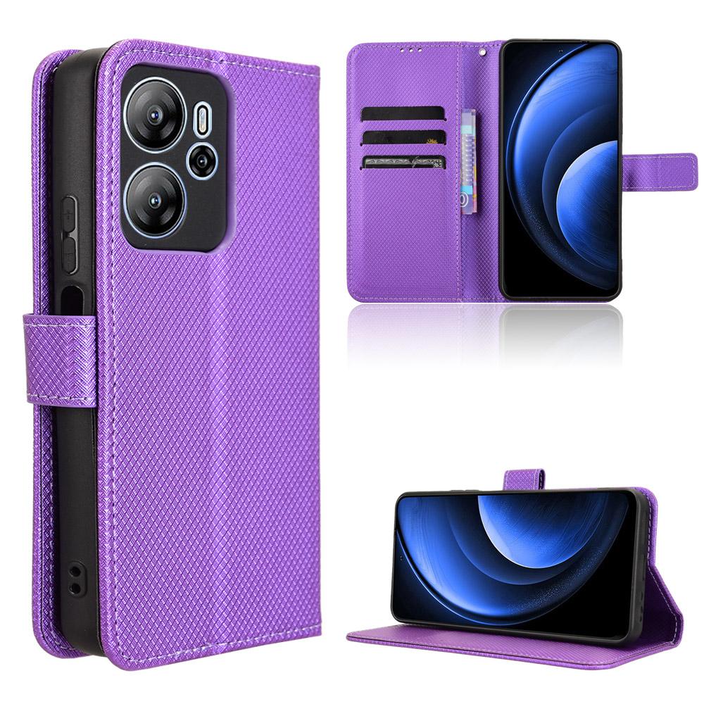 Flip-Cover für Oscal Tiger 13 Ledertasche [Flip Vintage Leder] Brieftasche Stoßfeste langlebige Retro-Telefonhülle