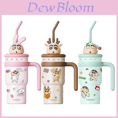 Crayon Shin Chan Insulated Water Bottle With Straw Large Capacity For Students And Gifts