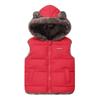 Gilet Imbottito in Cotone con Cappuccio per Bambini, Autunno/Inverno 2026 Unisex Caldo con Interno in Pile per Bambini.