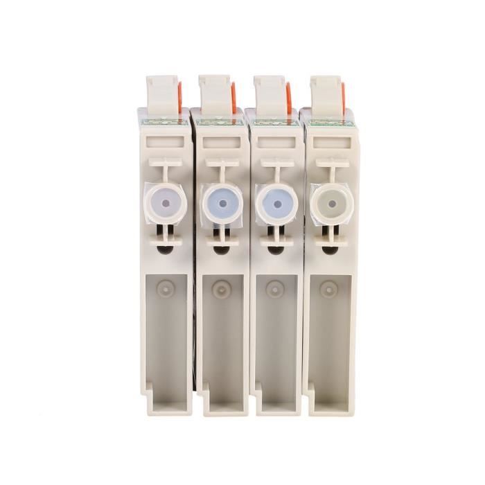 Ink Cartridges - OUTAD - T0715 - 4 Colors - Compatible Epson T0711 T0712 T0713 T0714 - Pack of 1