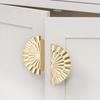 High-End Licht Luxus, Antikbronze Farbe, Halbkreisförmiger Griff, Schrank Schublade, Schranktürgriff, Französisch, Retro Gold, Kleiner Griff