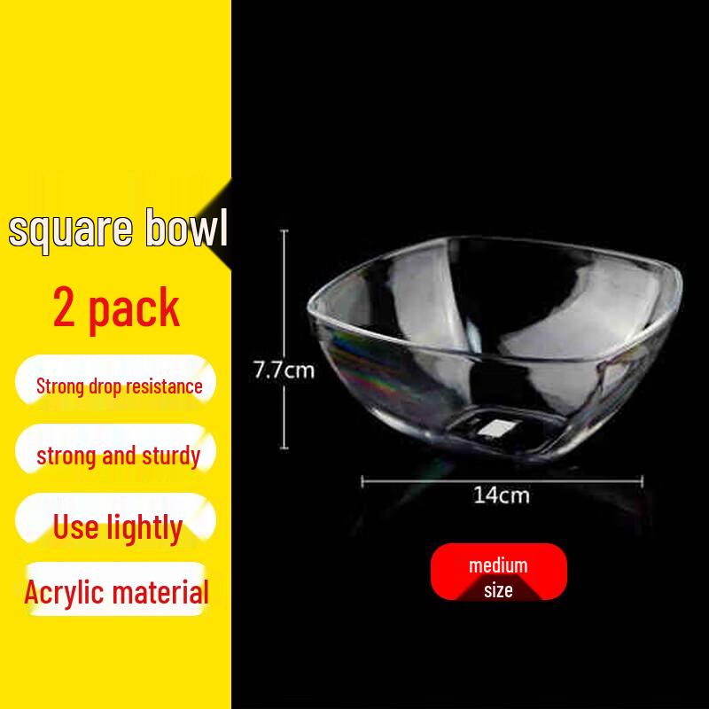 Zhongran Transparent Acrylic Serving Bowls