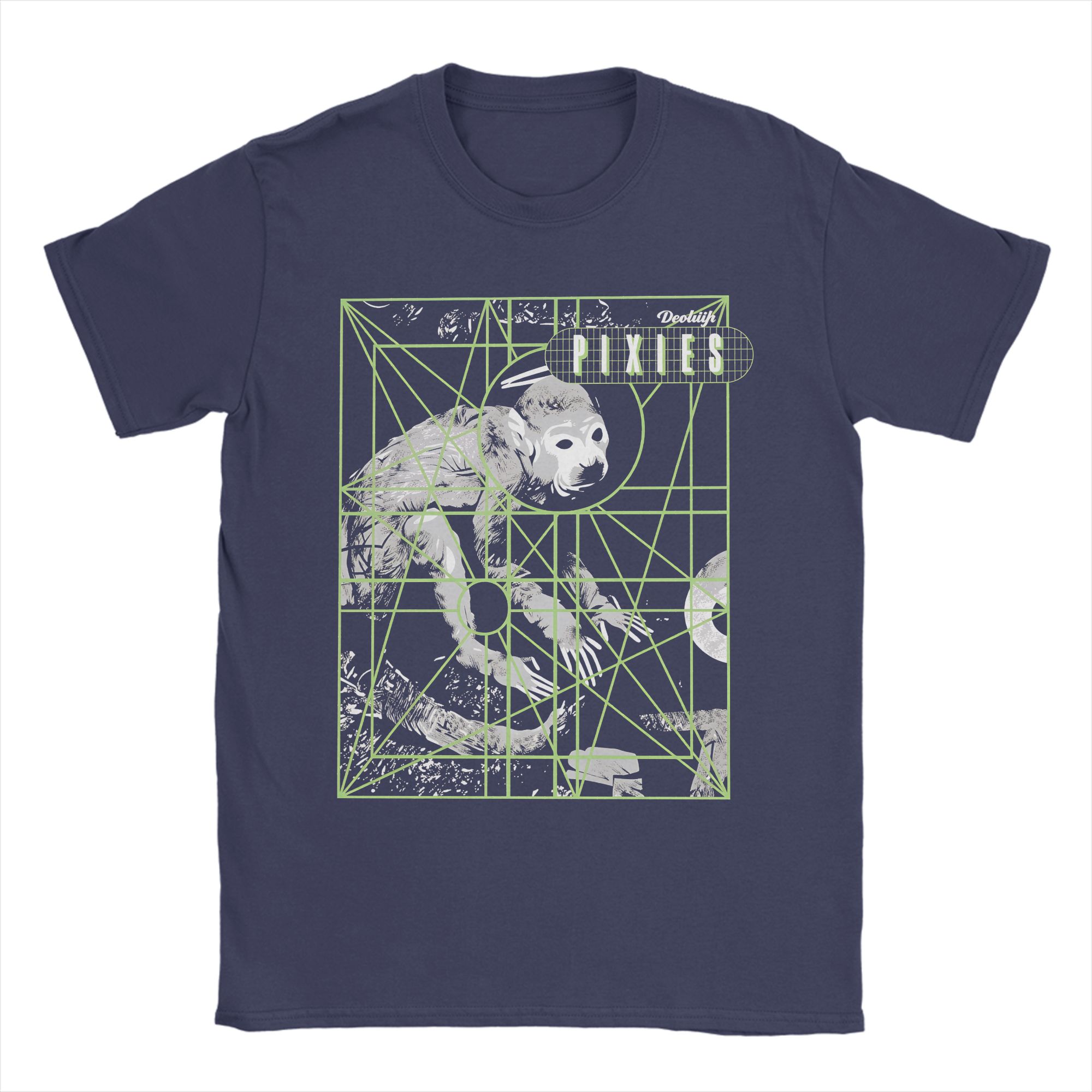 

Pisic Douloti Band Print TShirt Cotton TShirt Suitable for Both Unisex and Women for Casual and Comfortable Street Wear 4XL