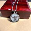 A Stainless Steel Necklace Pendant of Saint Michael the Archangel Suitable for Men and Women To Wear Everyday