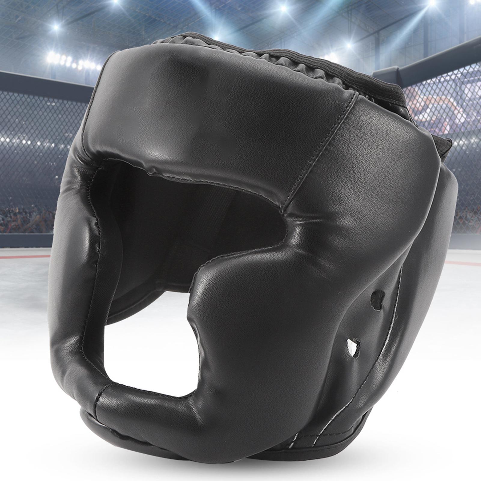 

Adult/Children Enclosed Boxing Hd Guard Helmet Muay Thai Fighting Protecting Equipment