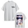 Ado Graphic T-shirt Men Women Clothing Fashion Japanese Style T-shirts Unisex Casual Cotton Vintage T Shirts Hip Hop Streetwear