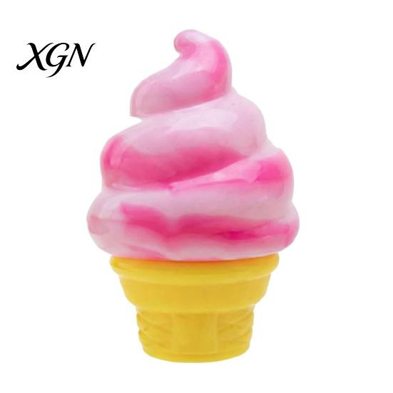 Ice Cream Cone Sensory Toy Squeeze Simulated Fidget Portable Travel Stress Relief Soft Stretch Ball