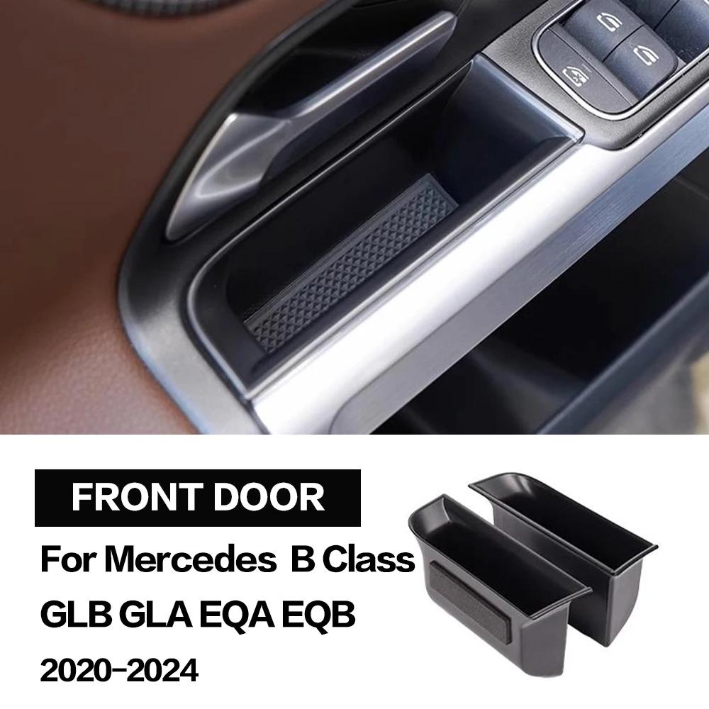 2 Pcs Car Door Storage Box Barrel for Mercedes Benz B GLB GLA EQA EQB Class W247 X247 B260 2020-2024 Interior Accessories