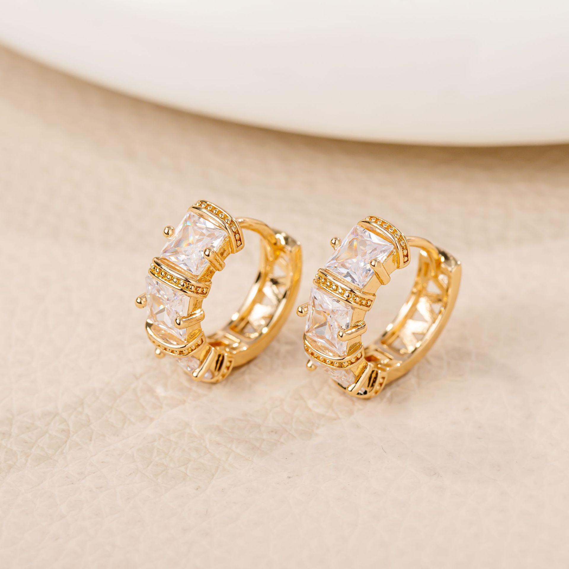 Luxury Diamond Inlaid Women s Earrings for Engagement, Wedding & Bride - Big Stud & Dangle Styles, Hot Selling Accessories