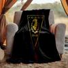 Mks Pogo Szczecin Flannel Blanket Soft Warm All-Season Throw, Design for Camping, Car Travel, Hiking Sofa, Bed, Office Perfect Gift for Parties