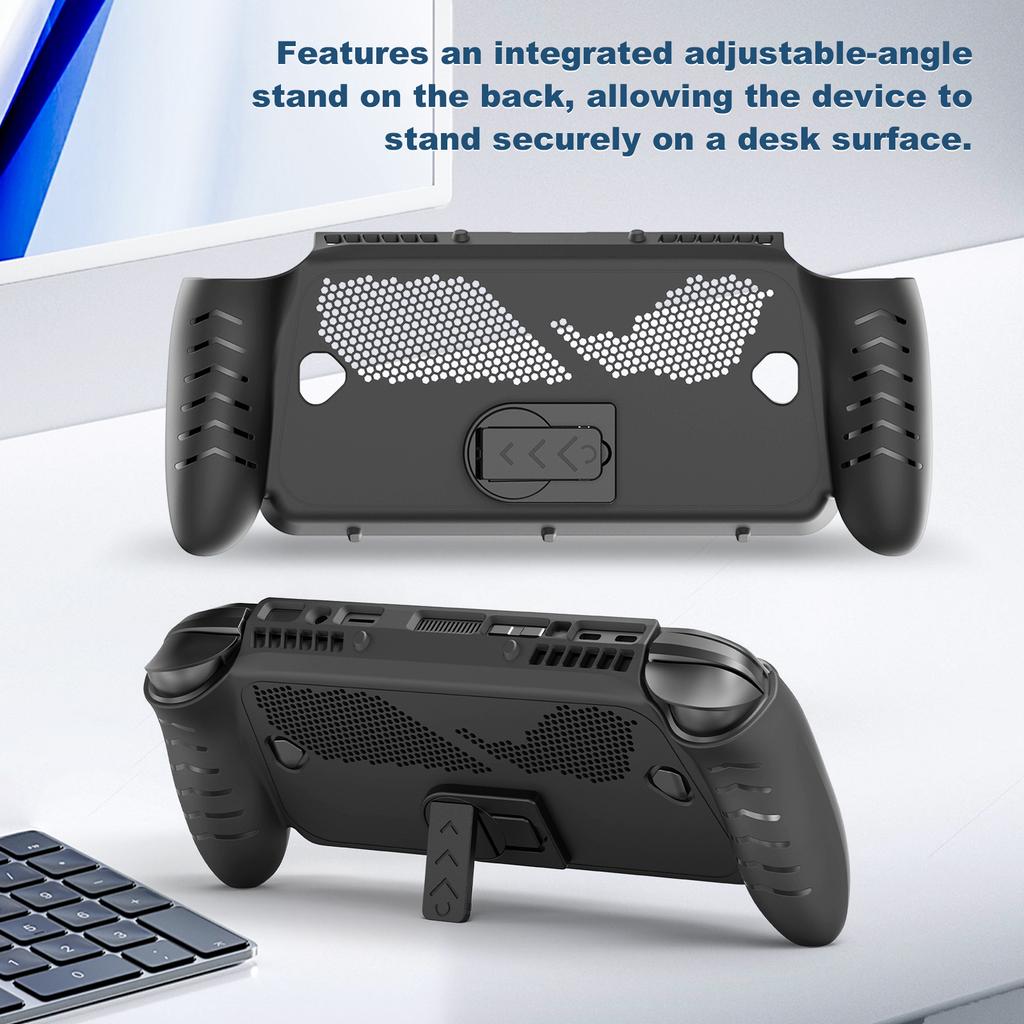 Protective Case for ROG XBOX Ally/ X Game Console Handheld Protective Case Full Coverage Cover with Top Cover & Adjustable Stand