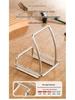 304 Stainless Steel Double-Slot Cutting Board and Pot Lid Rack - 6MM Thickened Shelf for Kitchen Storage