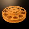 Baijiu Shot Glass Set with Bamboo Holder and Pot (6 Glasses)