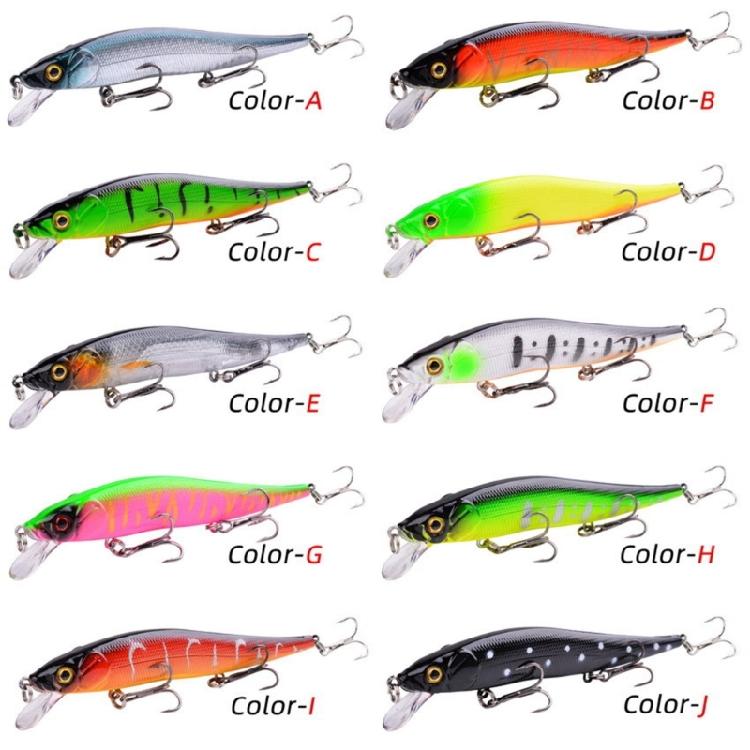 Artificial Minnow Fishing Lures Wobblers Fishing Accessories 12cm 13.7g Crankbait Swimbait Hard Crankbaits with Hook