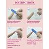 24pcs French Nail Stickers Set, Fake Nails, Easy To Apply, Suitable For Women And Girls For Daily, Carnival Party Nail Supplies