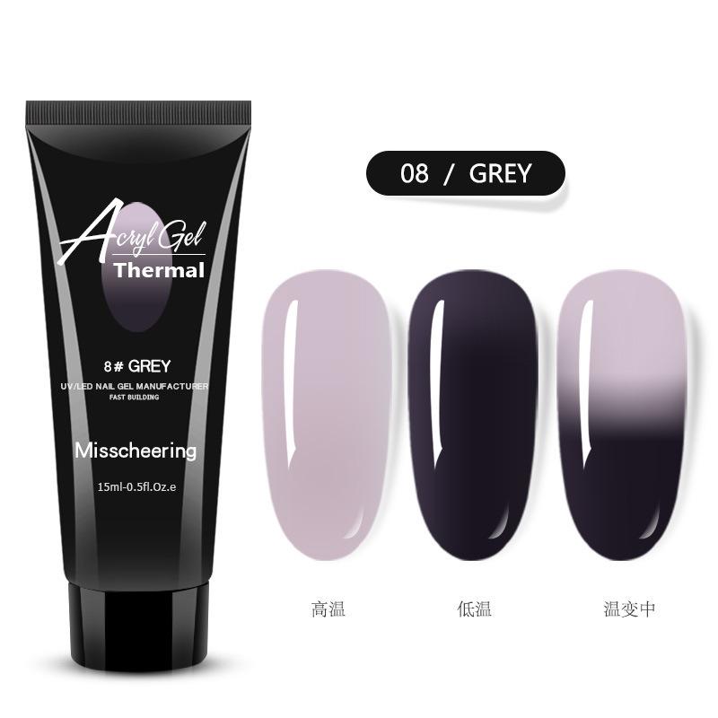 

Nail Art Термостойкий Кристаллический Клей для Наращивания, Крем Для Быстрого Наращивания Ногтей, Твердый Кристаллический Клей Без Бумаги 15 Мл