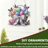 Oster-Thema 2D/Flache DIY Strass Diamantkunst Fensteranhänger Sonderform Diamantkunst Anhänger Wanddeko für Zuhause & Fenster