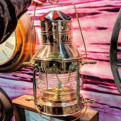 Messing Dekor Schiff Öllaterne Lampe, Schiff Öllaterne, Vintage-Stil Wohnkultur
