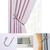 Sostegni per tende in metallo con decorazioni in cristallo Installazione facile