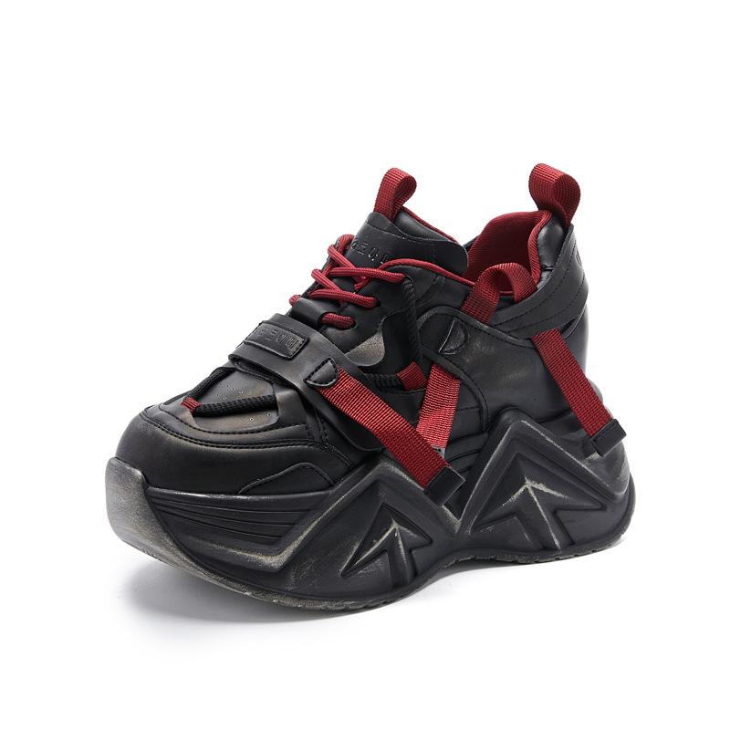 

Inner height increase dad shoes women s 2025 autumn new retro old casual shoes muffin platform versatile trend women s shoes 34
