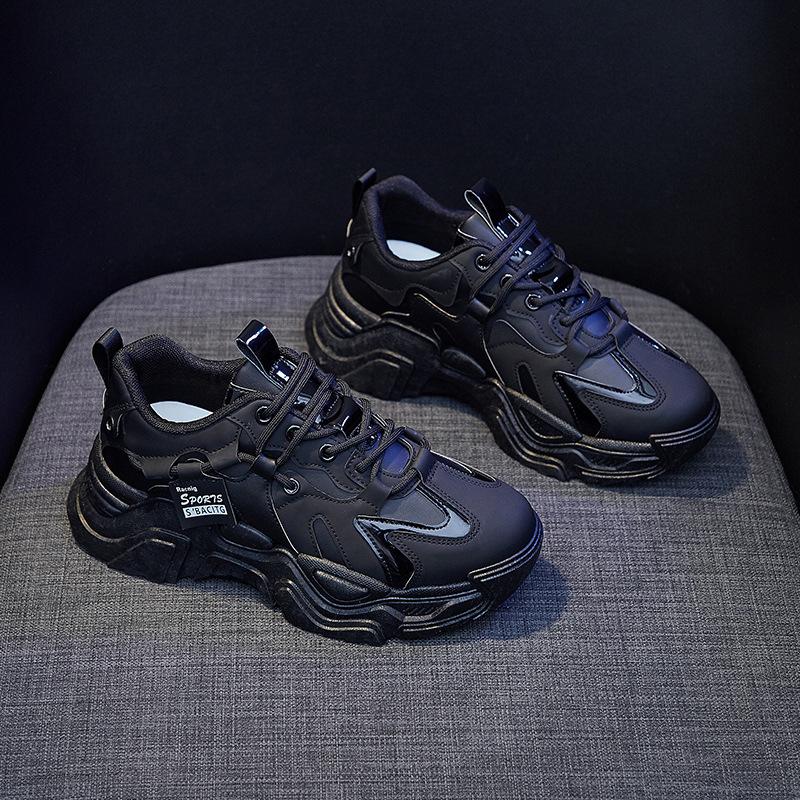 2025ins Korean version of summer new dad shoes women's platform student mesh shoes women's tide breathable sneakers XX903